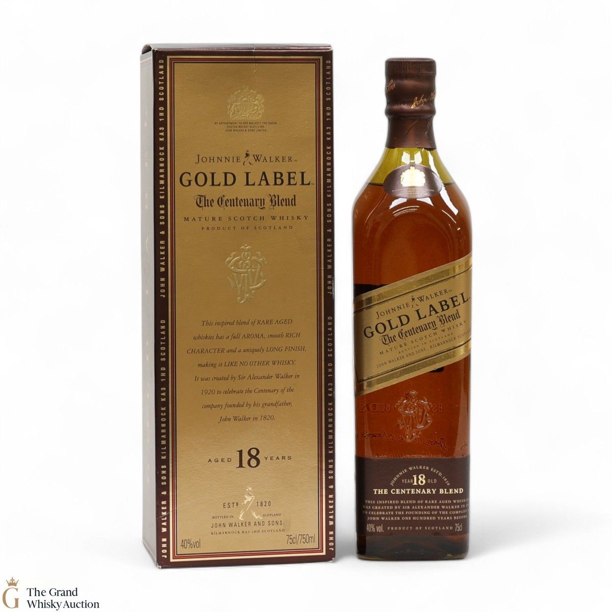 Johnnie Walker - 18 Year Old - Gold Label (75cl)
