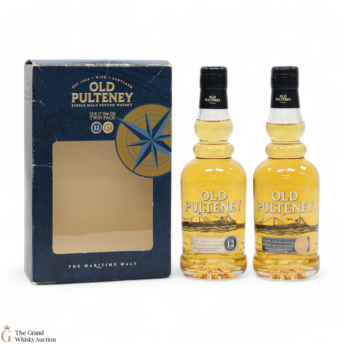 Old Pulteney - 17 Year Old & 12 Year Old (2 x 35cl)
