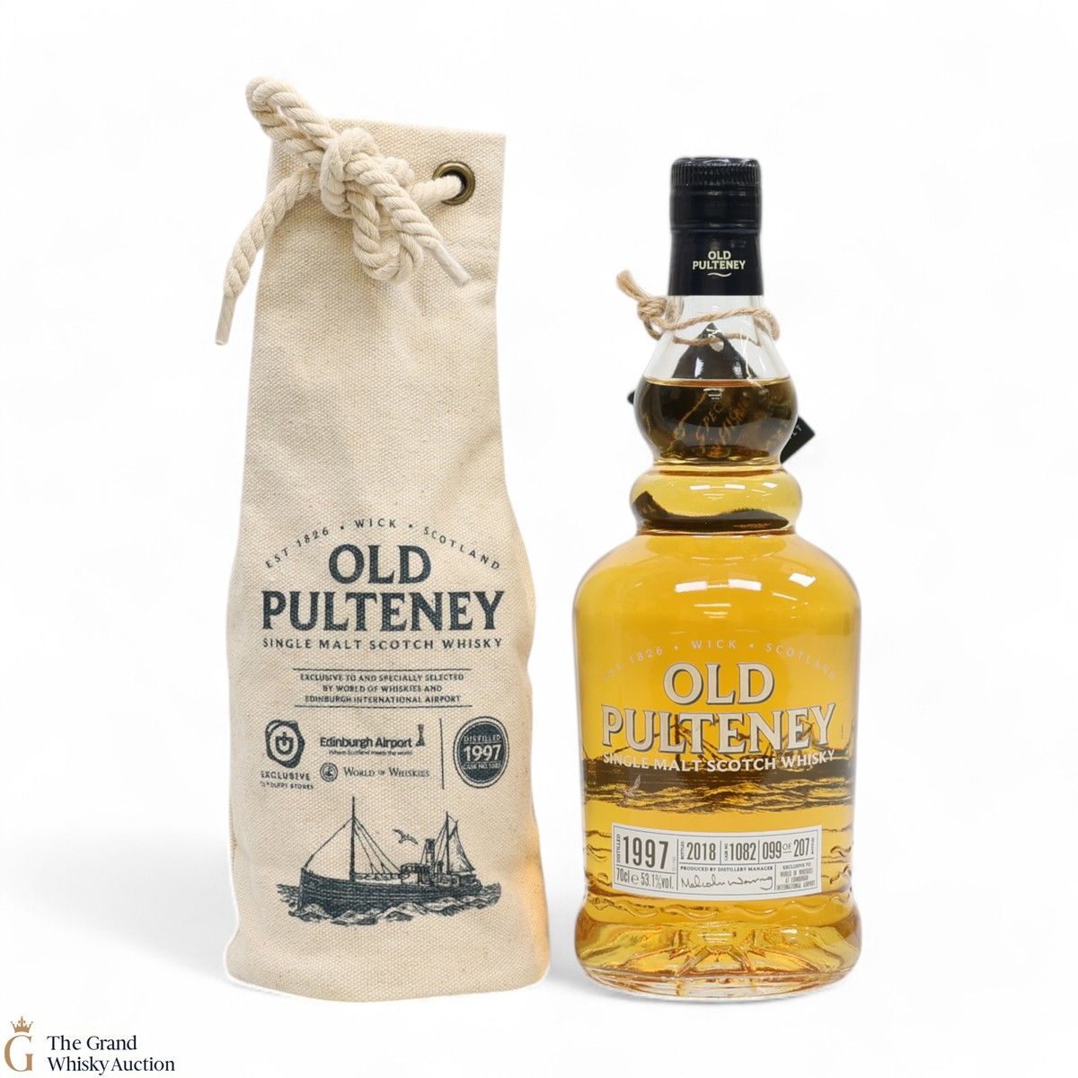 Old Pulteney - 21 Year Old 1997 Edinburgh Airport #1082