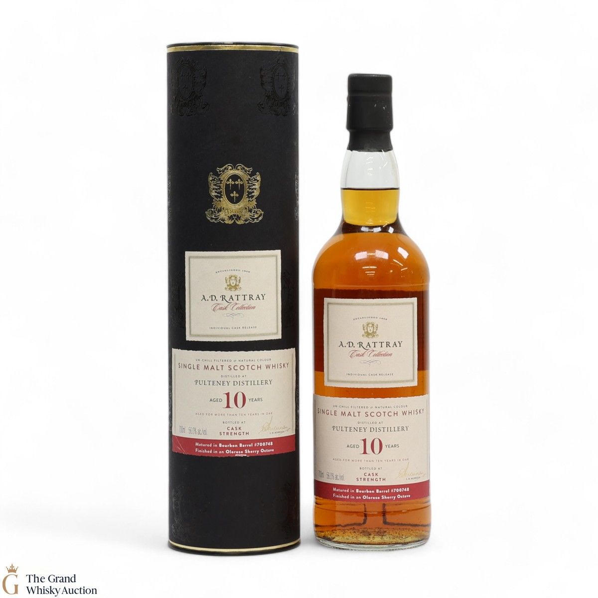 Pulteney - 10 Year Old - #700748 Oloroso Sherry - A.D. Rattray 