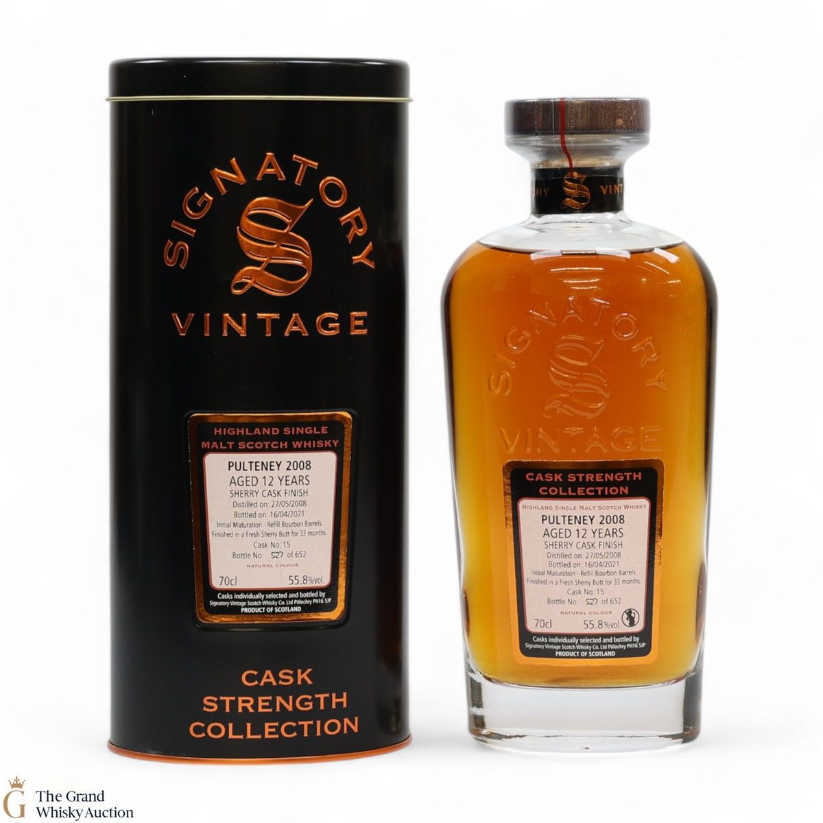 Old Pulteney - 12 Year Old 2008 - Signatory #15