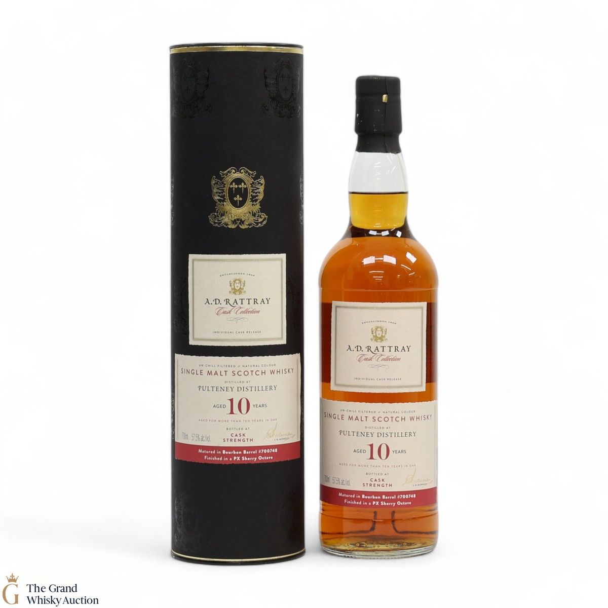 Pulteney - 10 Year Old - #700748 PX Sherry - A.D. Rattray 