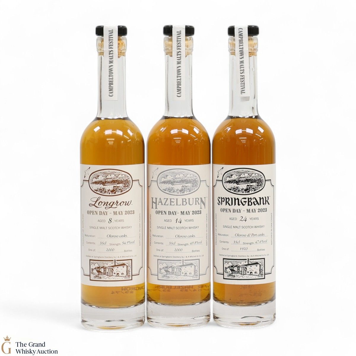 Campbeltown Malts Festival Open Day 2023 (3 x 35cl)