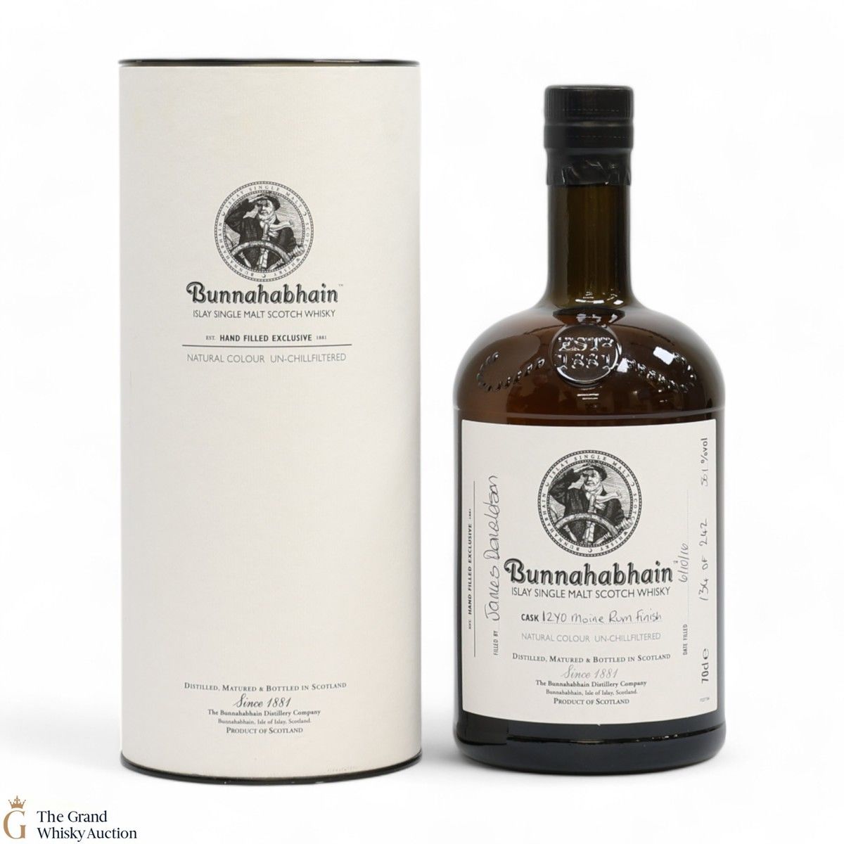 Bunnahabhain - 12 Year Old Moine Rum Finish - Hand filled Exclusive