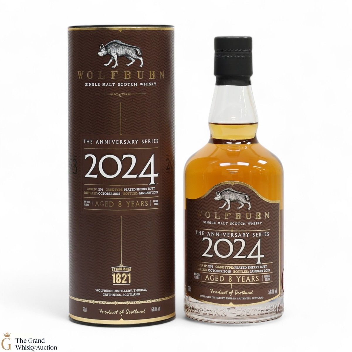 Wolfburn - 8 Year Old 2024 - The Anniversary Series