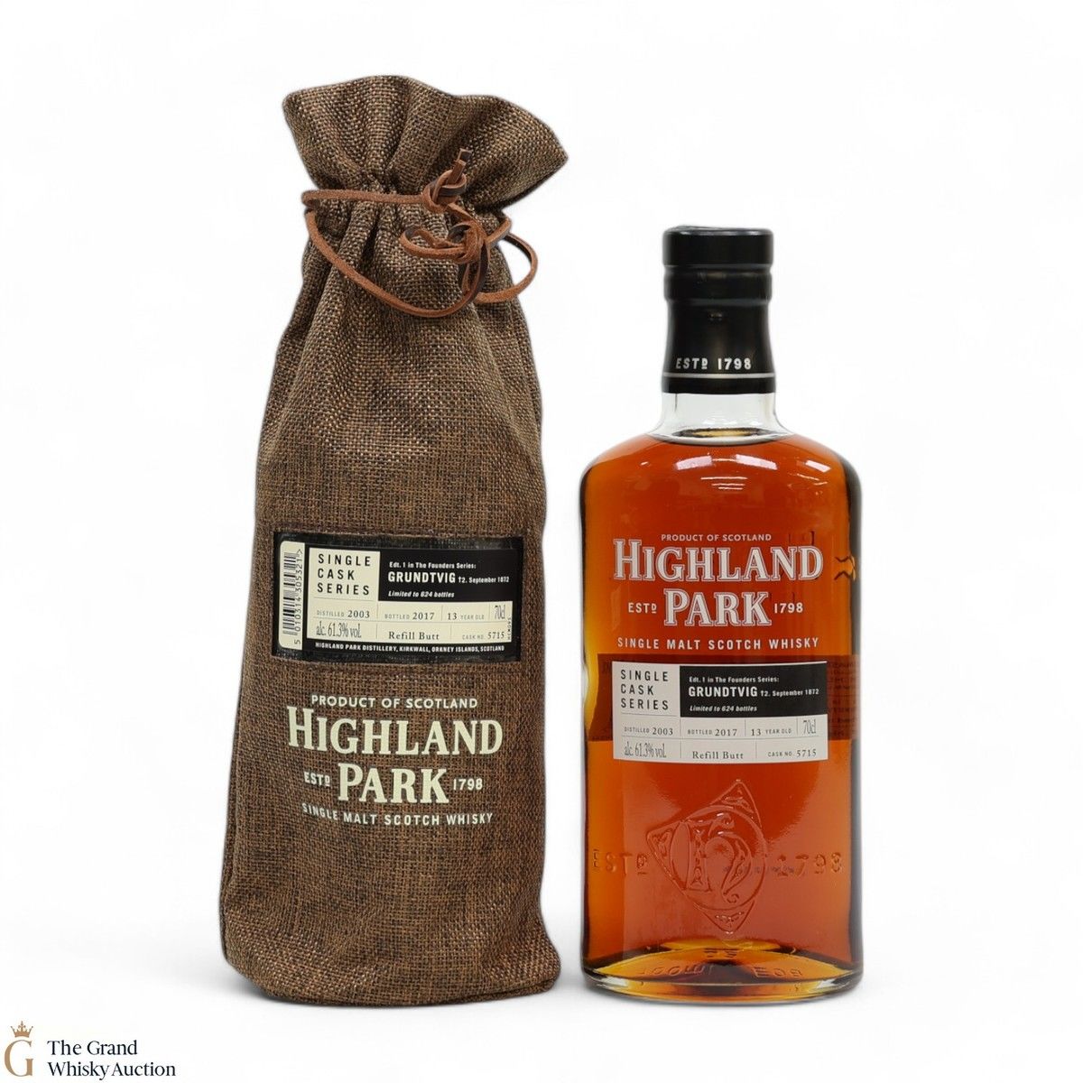 Highland Park - 13 Year Old - Single Cask #5715 - Grundtvig