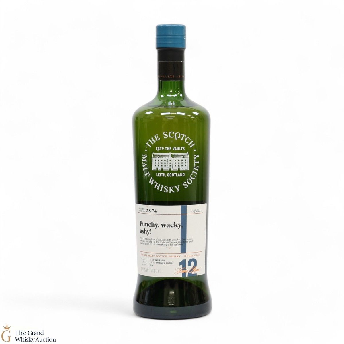 Bruichladdich - 12 Year Old 2005 - SMWS 23.74 - Punchy, wacky, ashy!