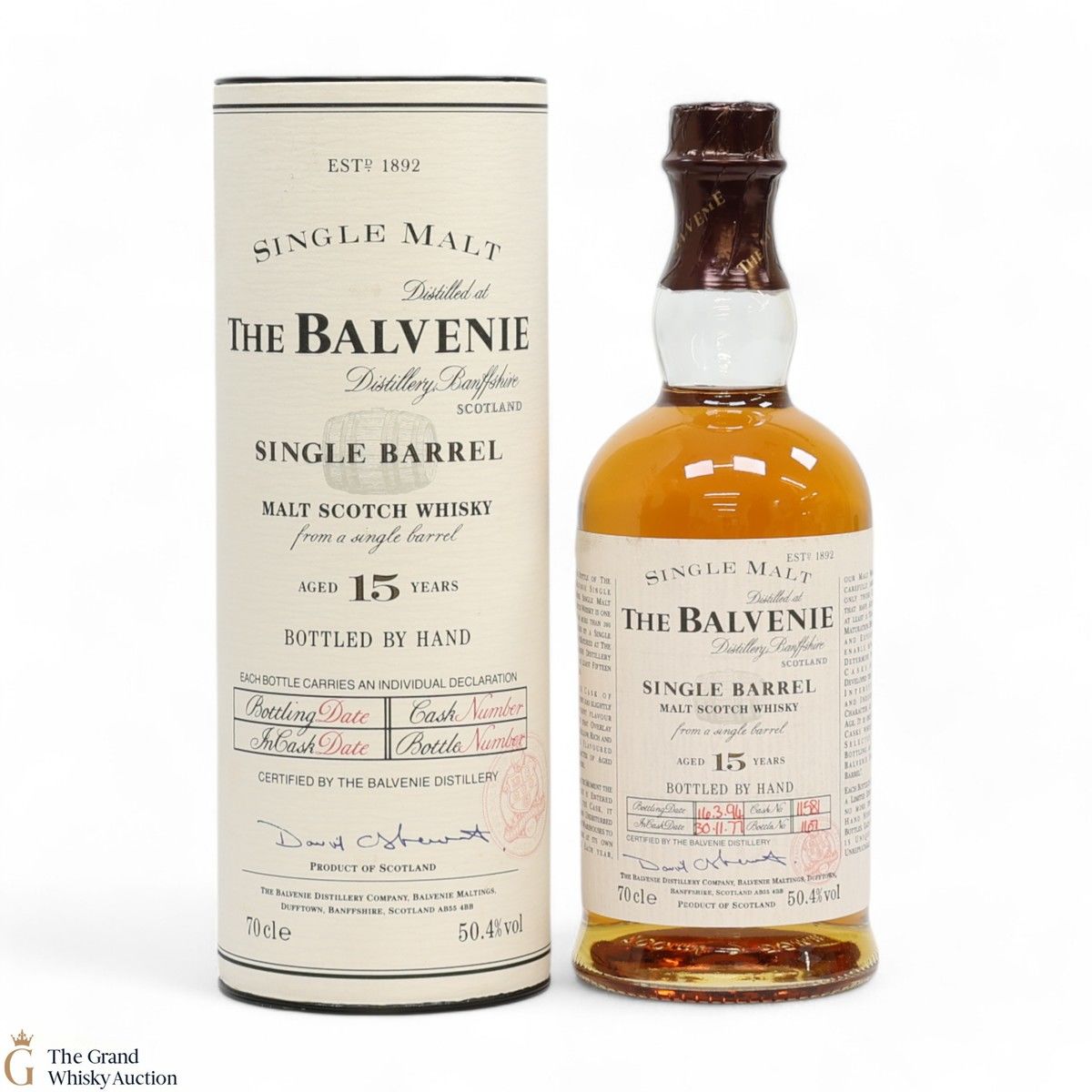 Balvenie - 15 Year Old 1977 - Single Barrel #11581