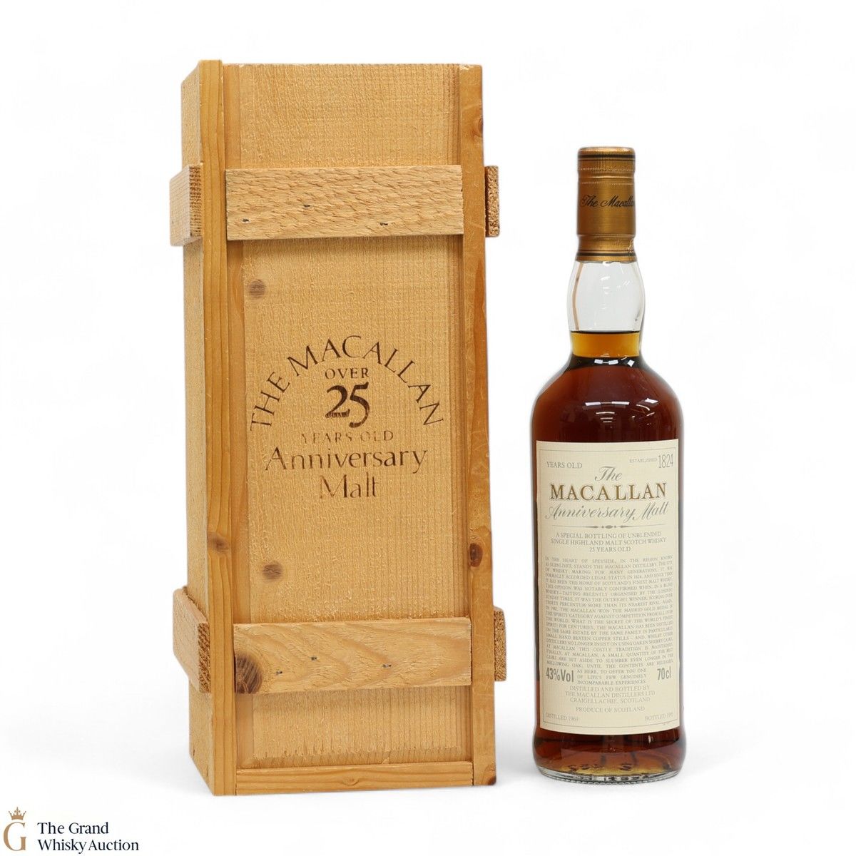 Macallan - 25 Year Old - Anniversary Malt