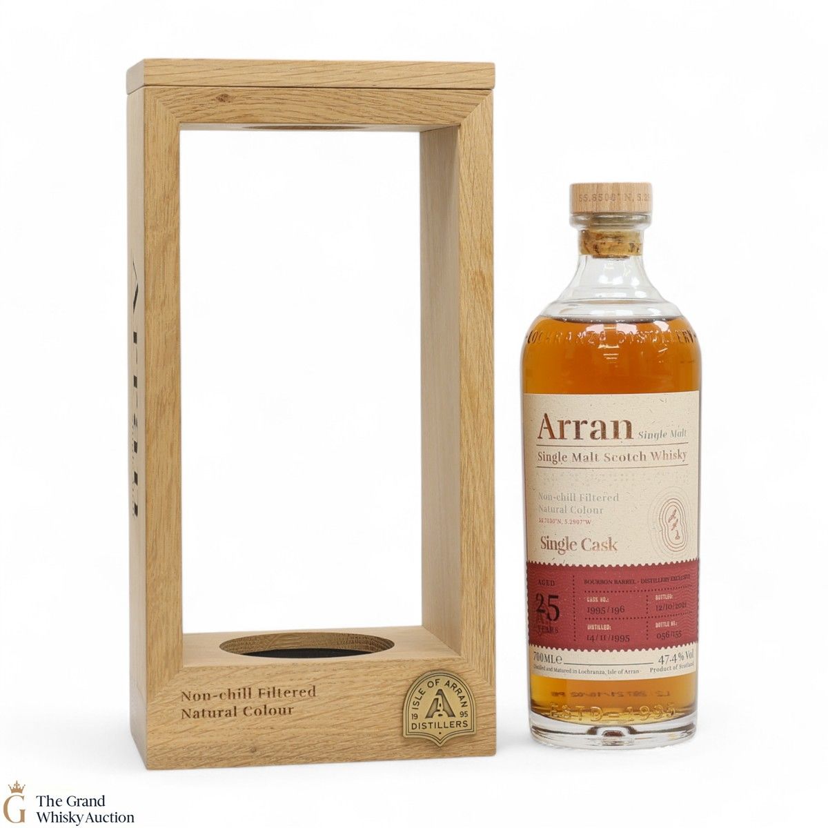 Arran - 25 Year Old 1995 Single Cask #196 - Distillery Exclusive 