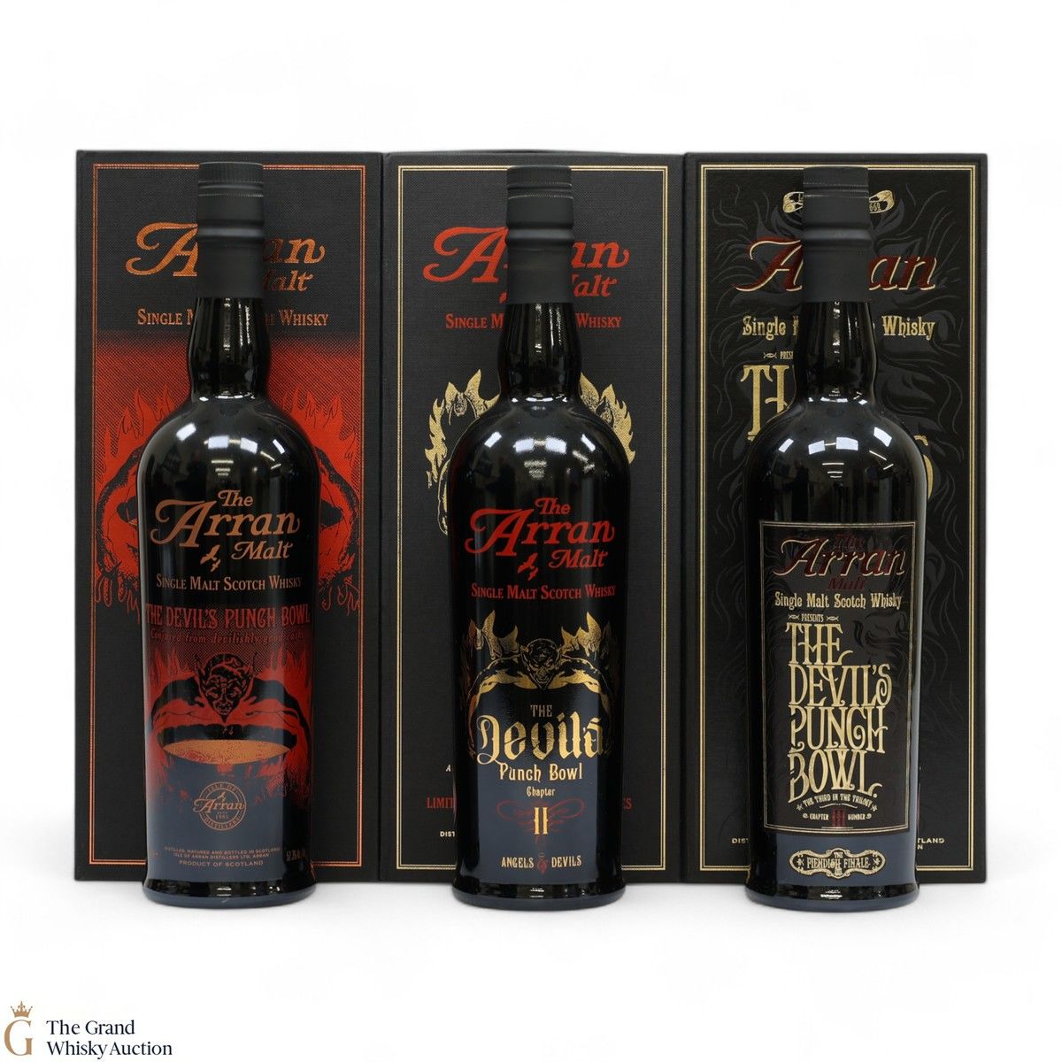 Arran - Devil’s Punch Bowl - Complete Set (3 x 70cl)