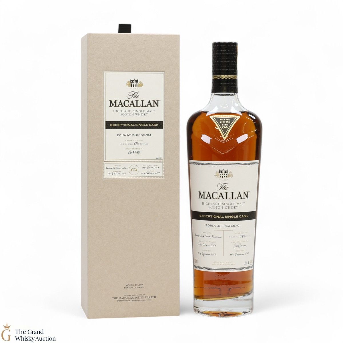 Macallan - 2001 Exceptional Cask #6355-04 2019 Release