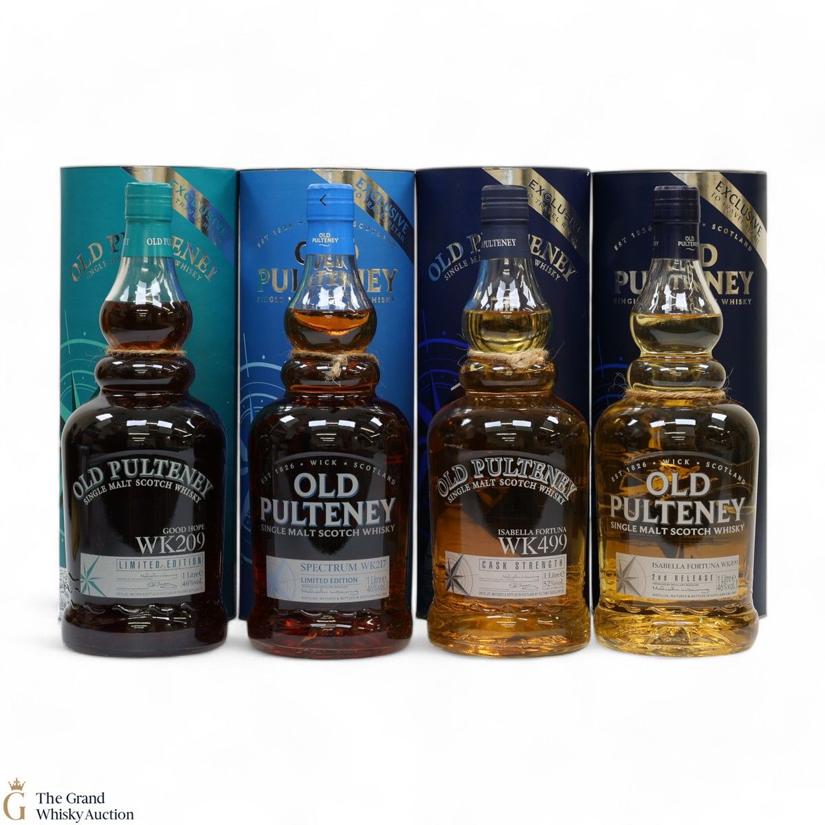 Old Pulteney - Travel Retail Exclusives 4 x 1L