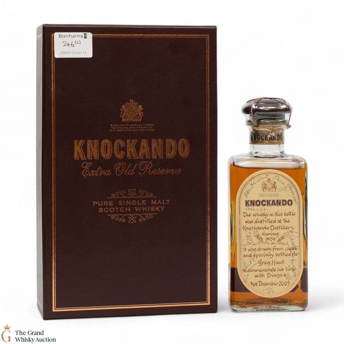 Knockando - 1979 Extra Old Reserve - Private Bottling (SIGNED)