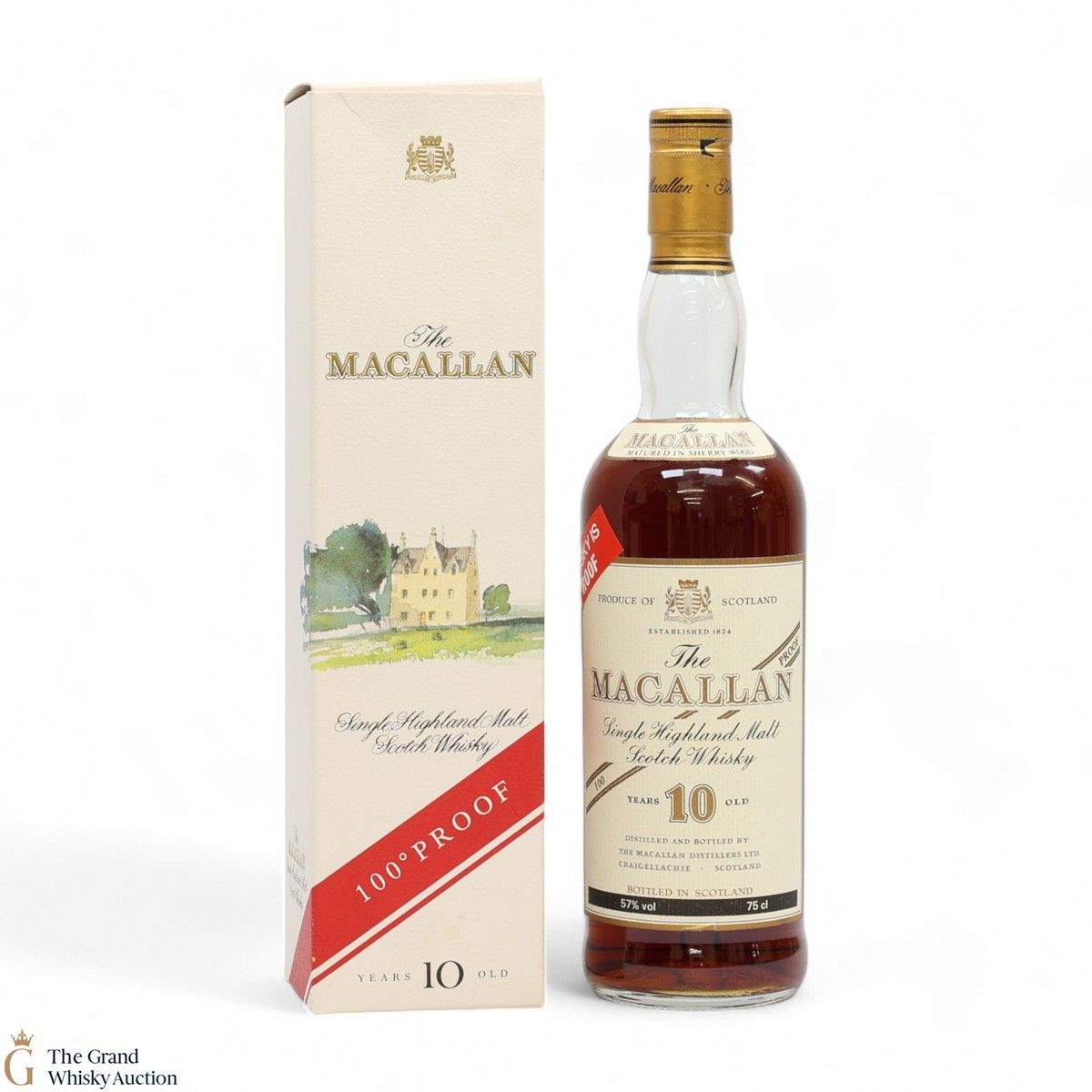 Macallan - 10 Year Old - 100 Proof 1980s (75cl)