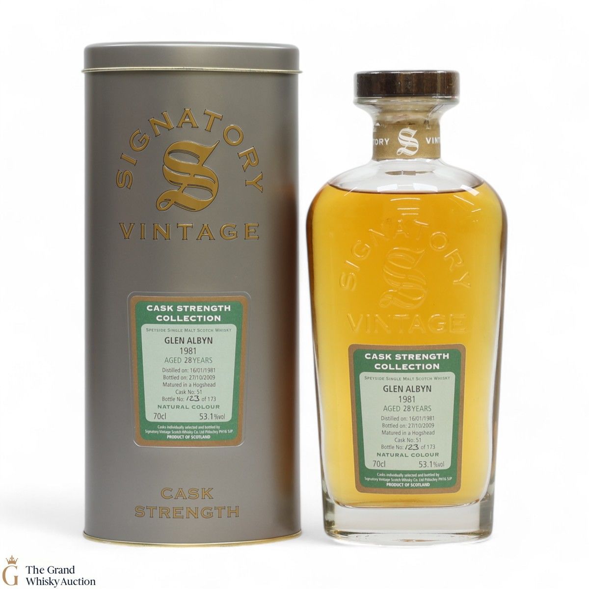 Glen Albyn - 28 Year Old 1981 - Cask #51 - Signatory Vintage