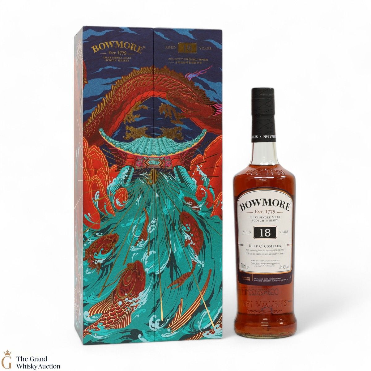 Bowmore - 18 Years Old - Lunar New Year 2024 - Year of the Dragon - Travel Exclusive