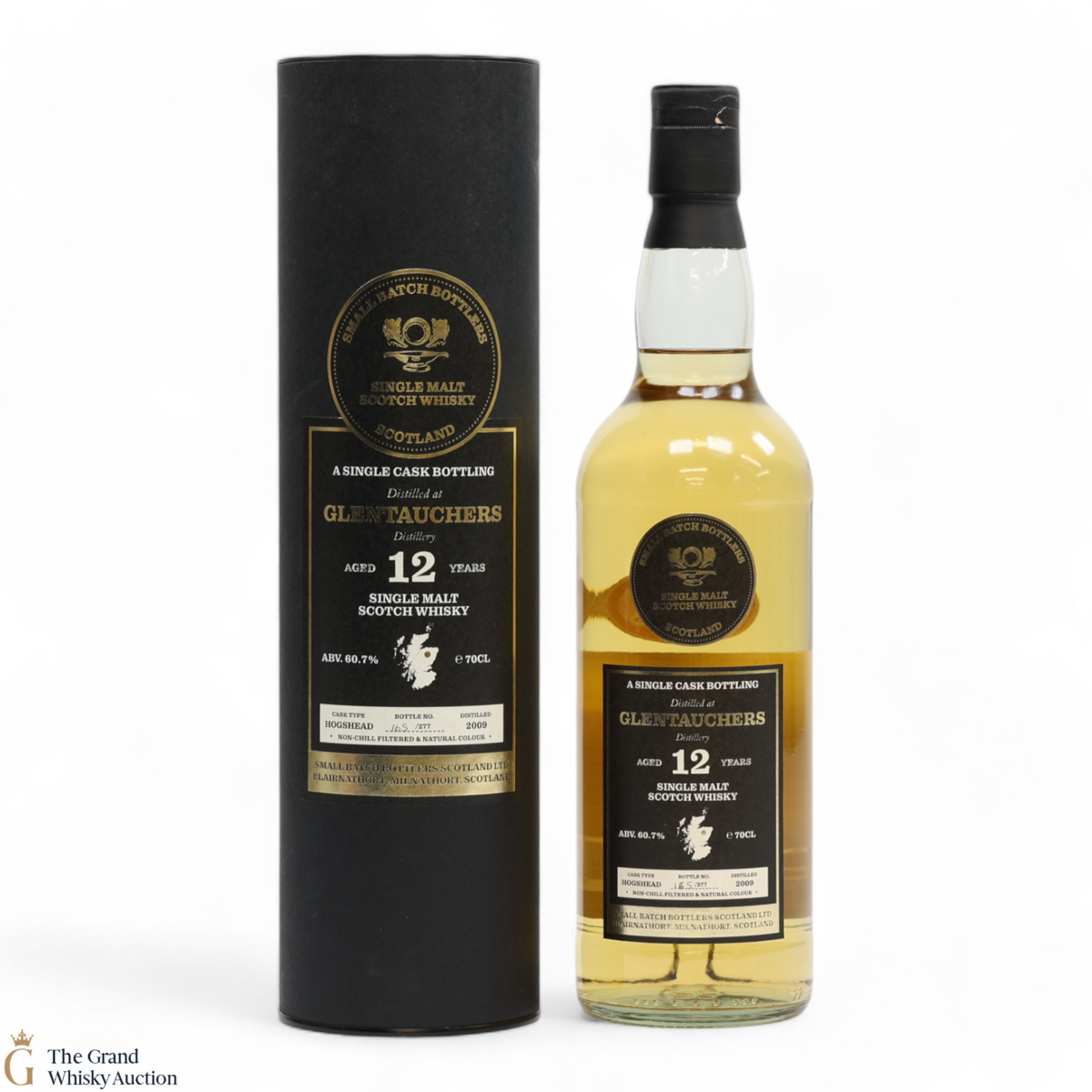 Glentauchers  - 12 Year Old 2009 - Single Cask - Small Batch Bottlers