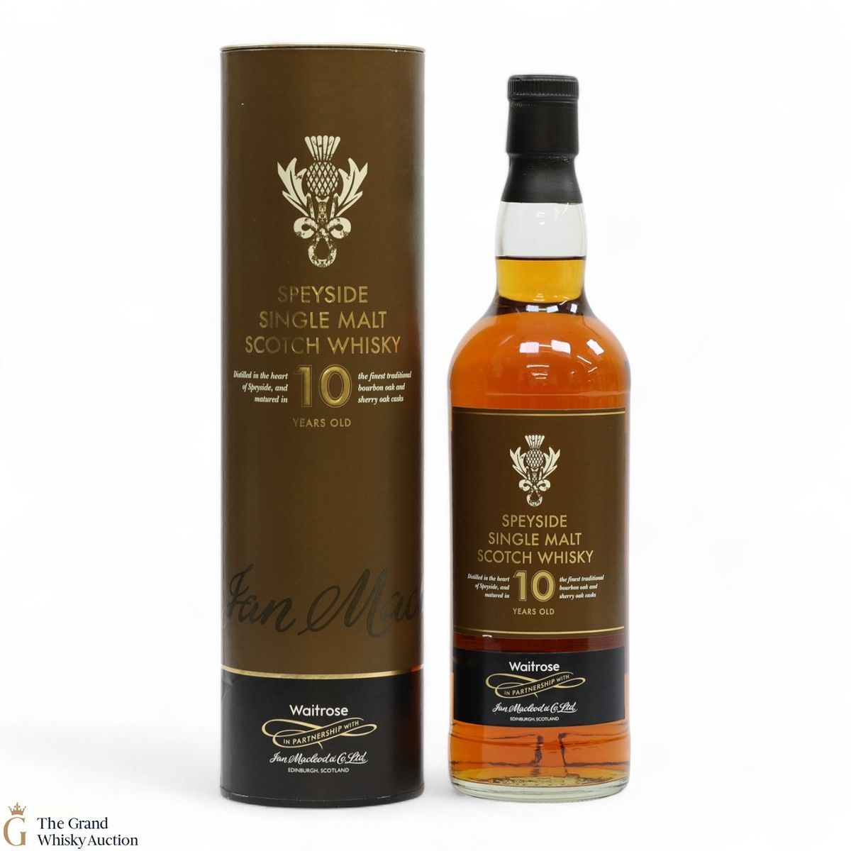 Waitrose - 10 Year Old - Bourbon and Sherry Oak - Speyside Single Malt