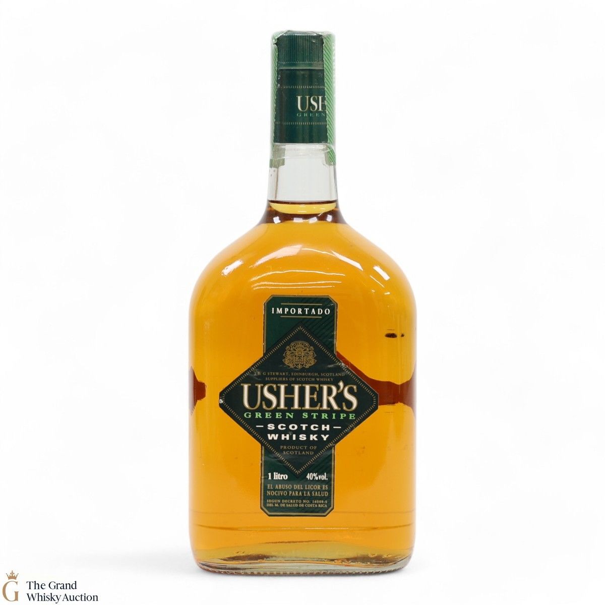 Usher's - Green Stripe (1970s) (1L)