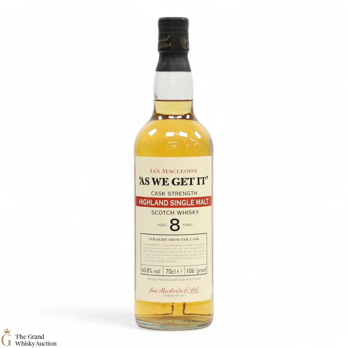 Ian Macleod's - 8 Year Old - 'As We Get It' 