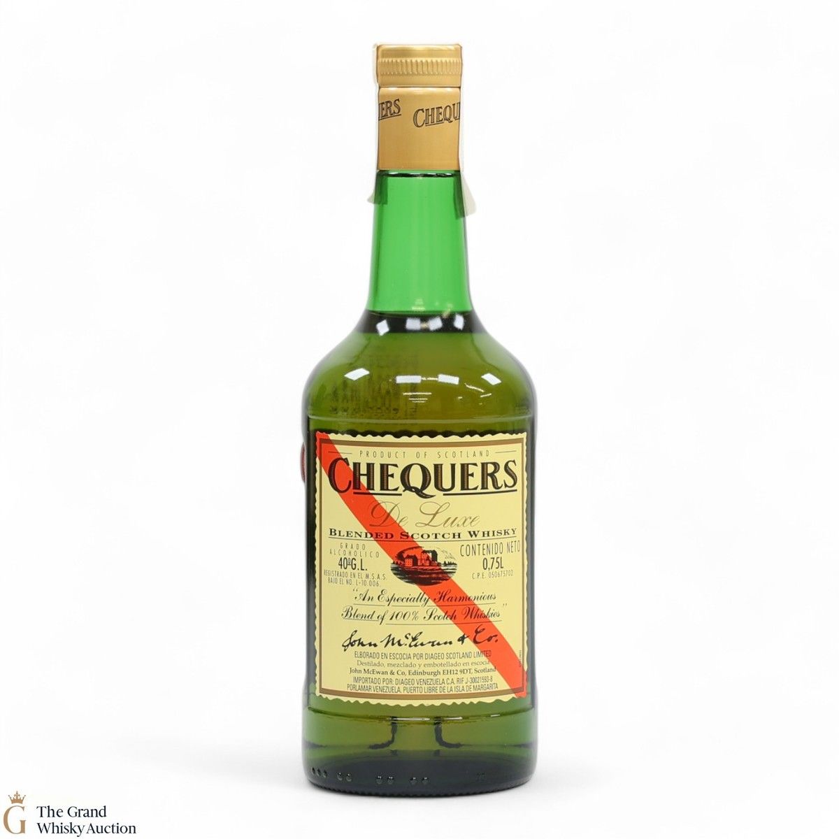 Chequers - De Luxe - Blended Whisky (75cl)