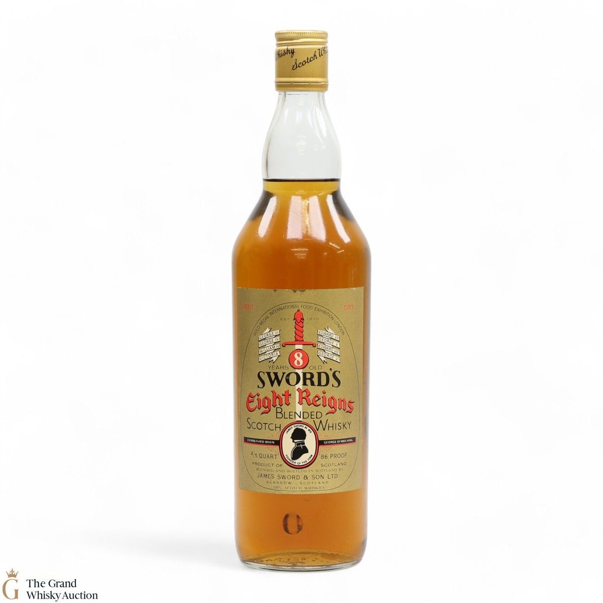 Sword's - 8 Year Old - Blend - 4/5 Quart - 86 Proof.