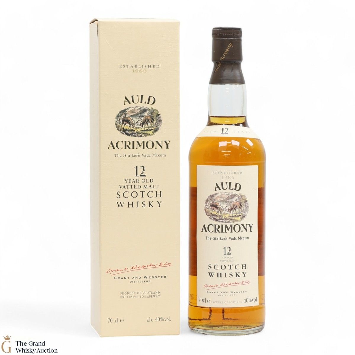 Auld Acrimony - 12 Year Old - Vatted Malt Whisky