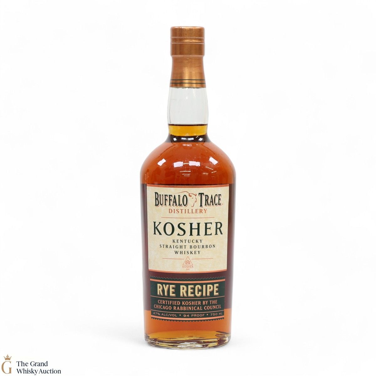 Buffalo Trace - Kosher Rye Recipe 94 Proof 75cl
