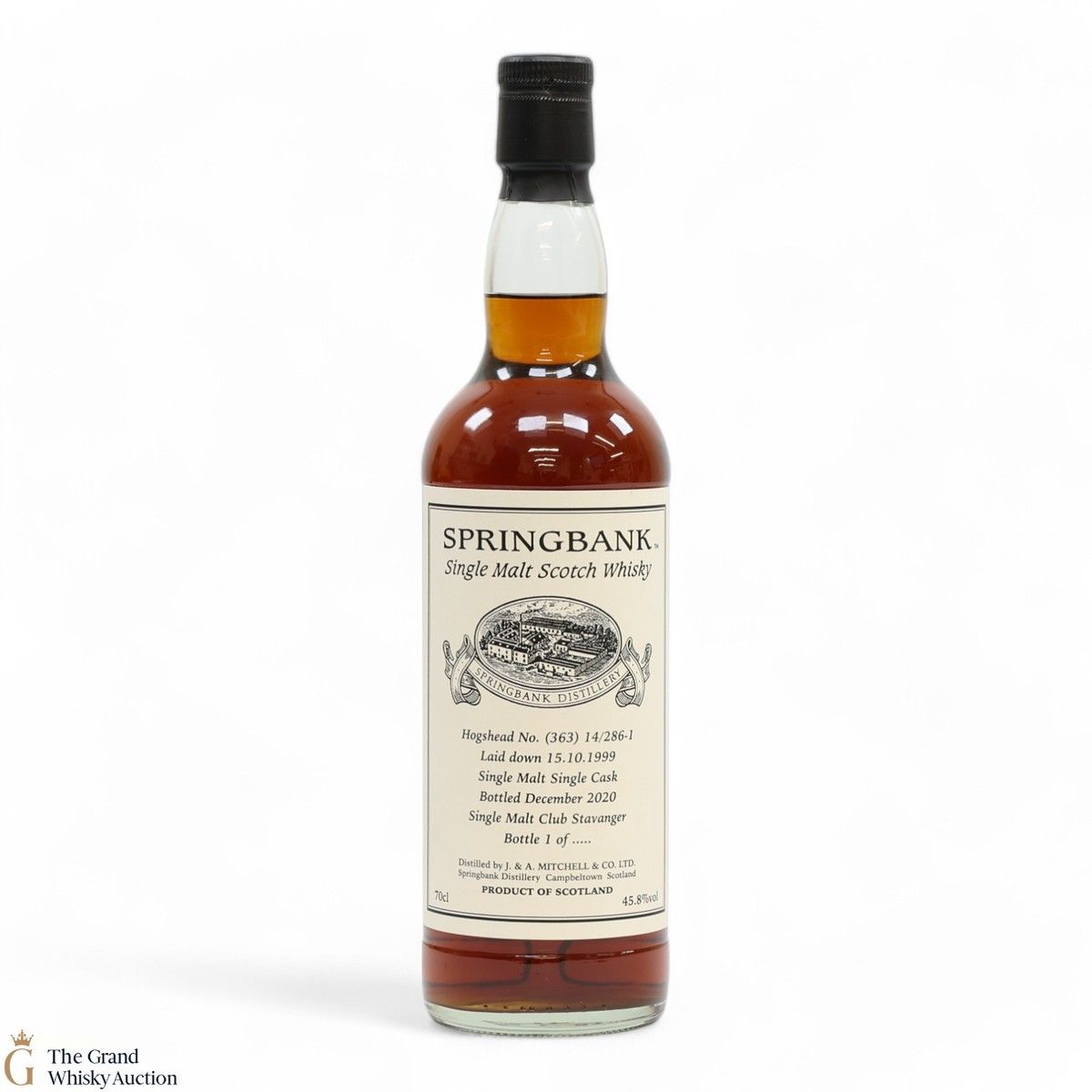 Springbank - 21 Year Old 2000 - Single Cask #363 Club Stavanger