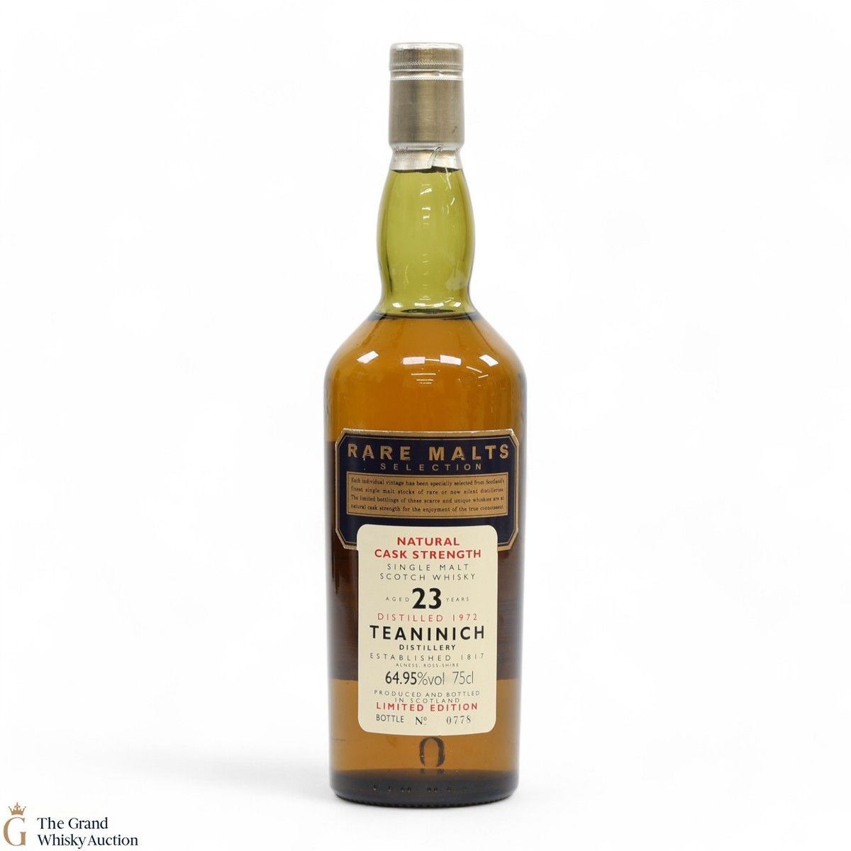 Teaninich - 23 Year Old 1972 - Rare Malts 64.95% (75cl)