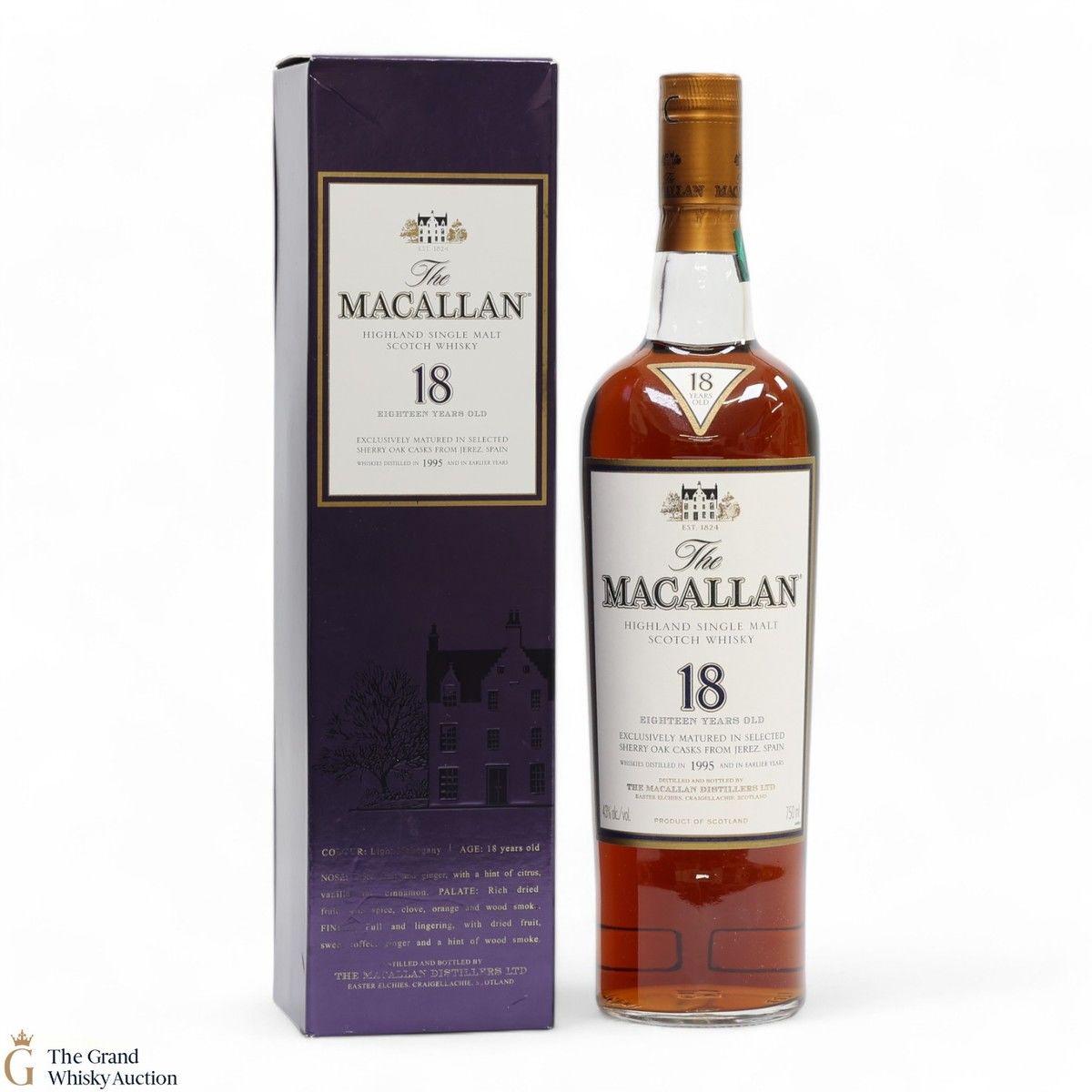 Macallan - 18 Year Old Sherry Oak (1995) 75cl