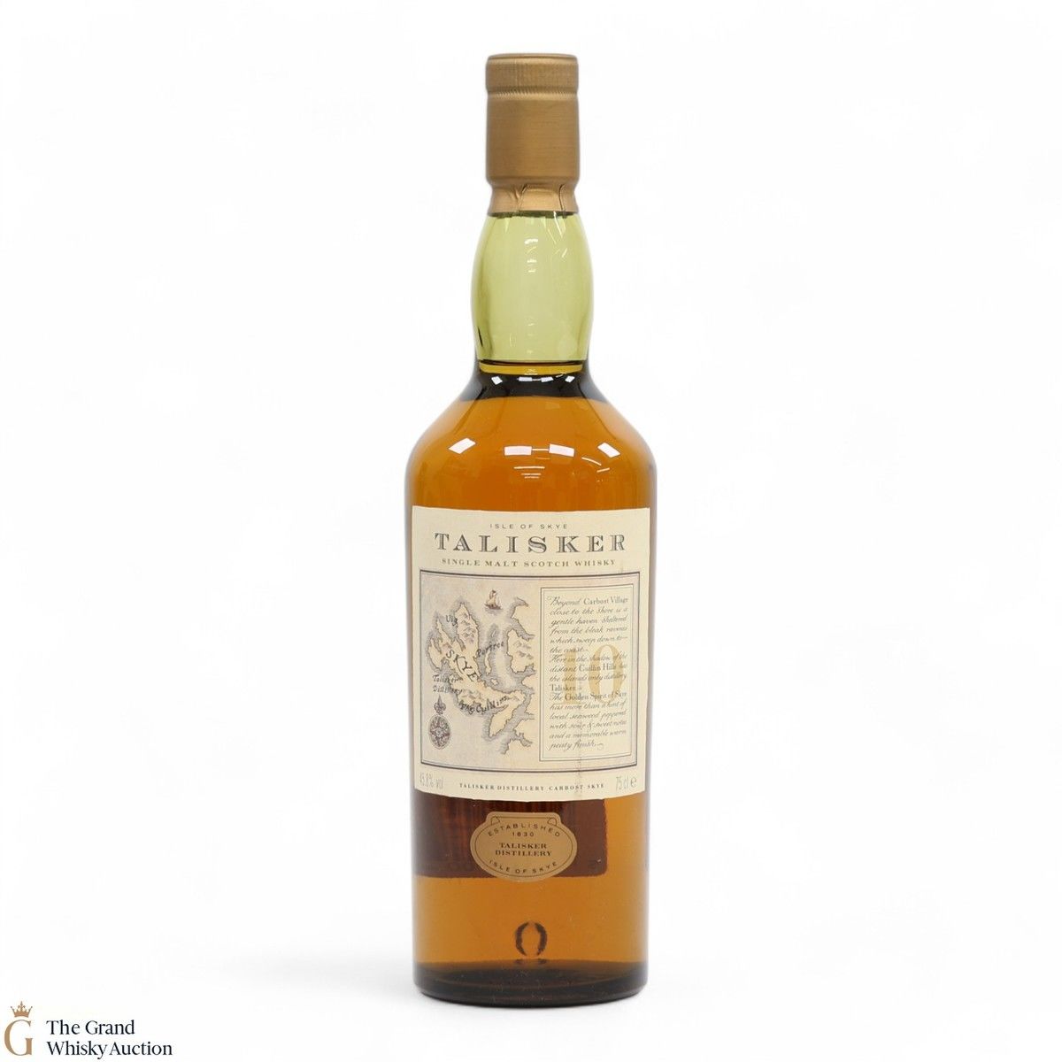 Talisker - 10 Year Old - Map Label (75cl)
