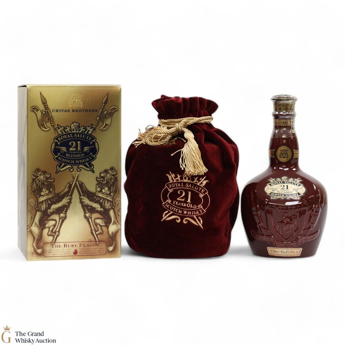 Chivas - Royal Salute - 21 Year Old - Ruby Flagon