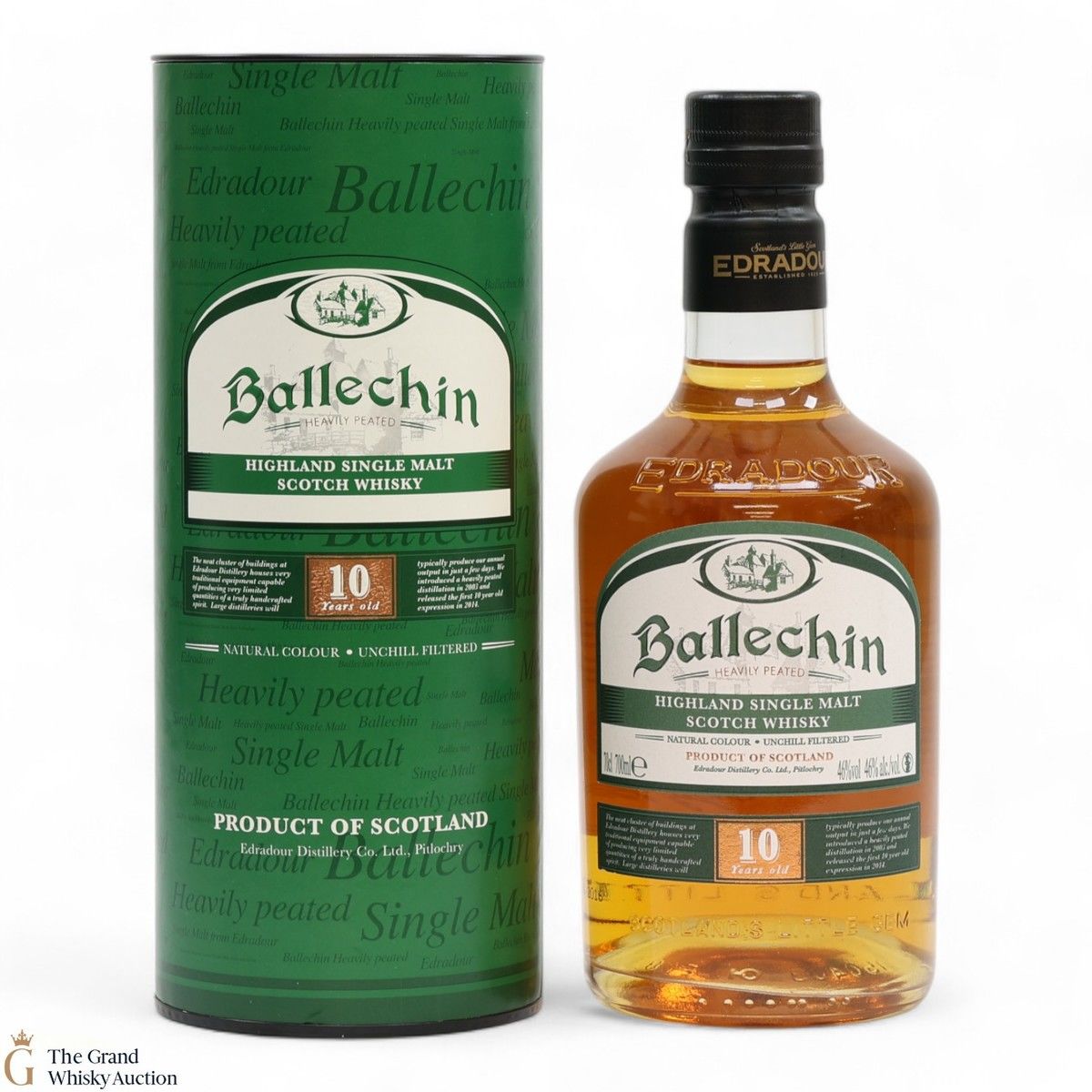 Ballechin / Edradour - 10 Year Old Heavily Peated