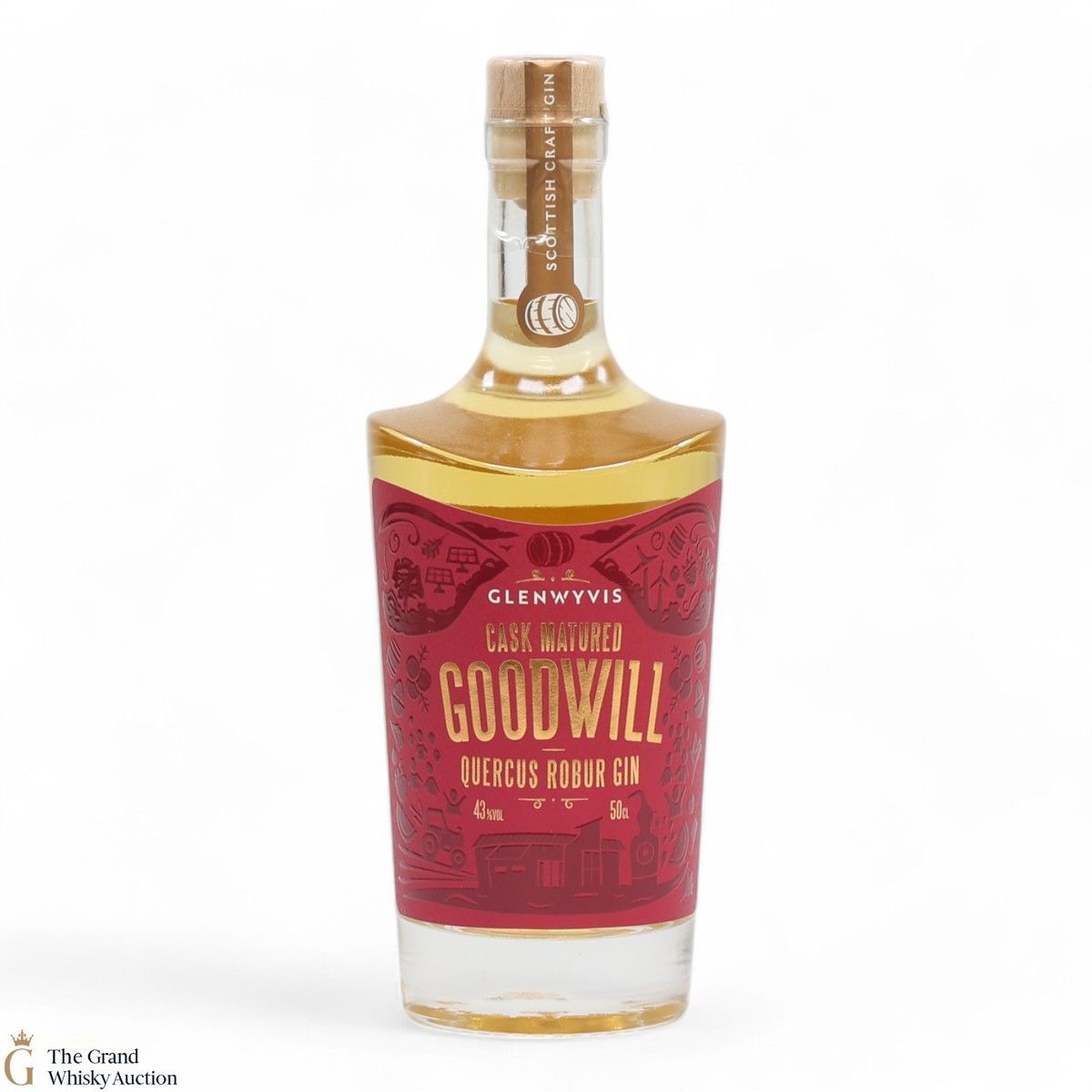 GlenWyvis - Cask Matured Goodwill - Quercus Robur Gin (50cl)