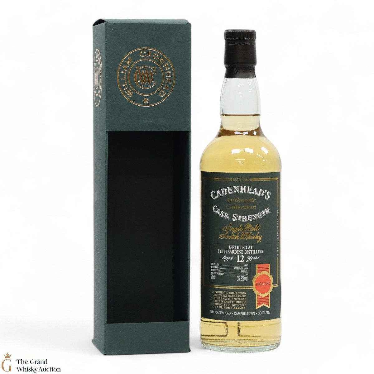 Tullibardine - 12 Year Old 2007 - Cadenhead's