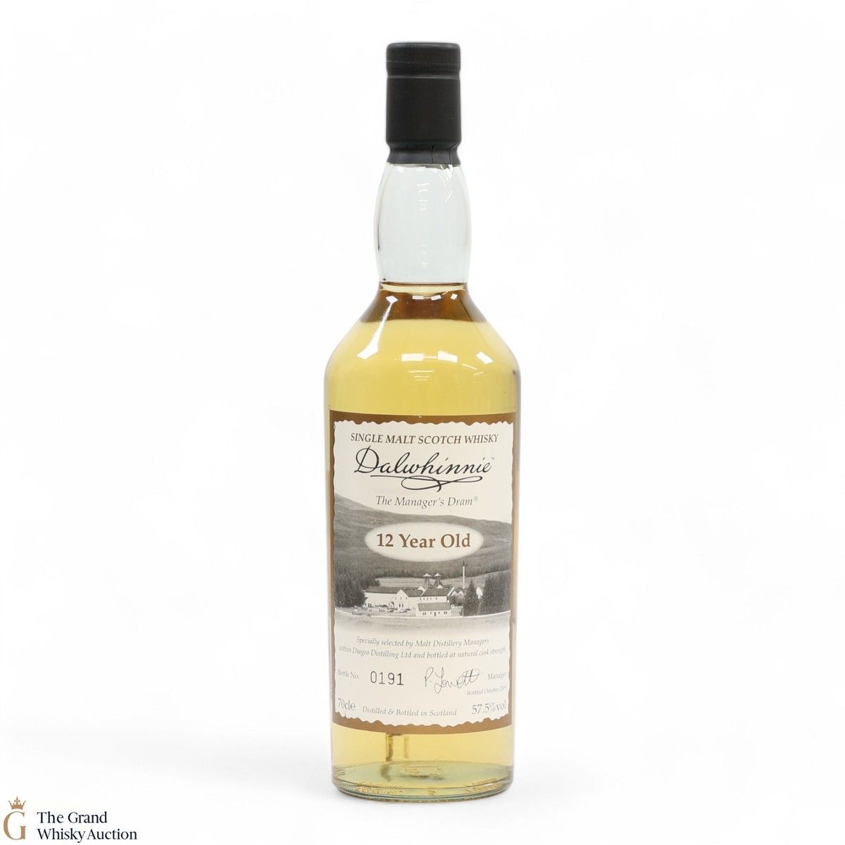 Dalwhinnie - 12 Year Old - Manager's Dram 2009