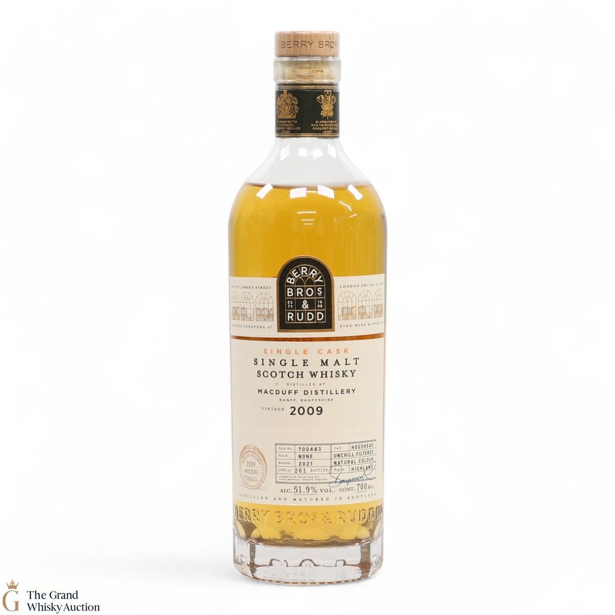 Macduff - 2009 Single Cask #700443 - Berry Bros & Rudd