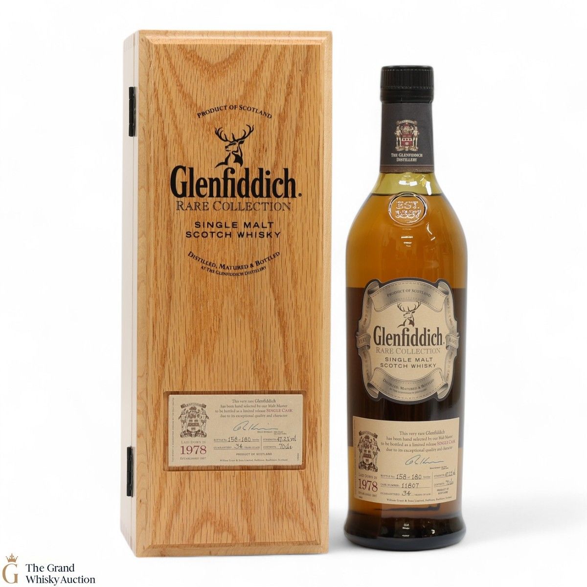 Glenfiddich - 34 Year Old 1978 - Single Cask #11807 - Rare Collection