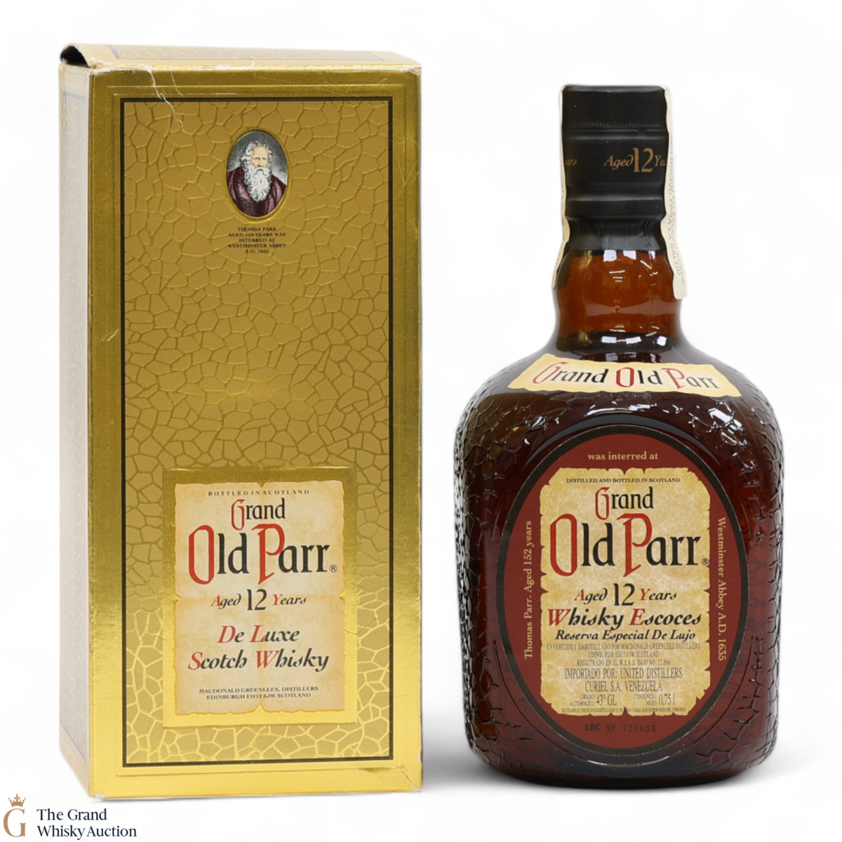 Grand Old Parr - 12 Year Old (75cl)
