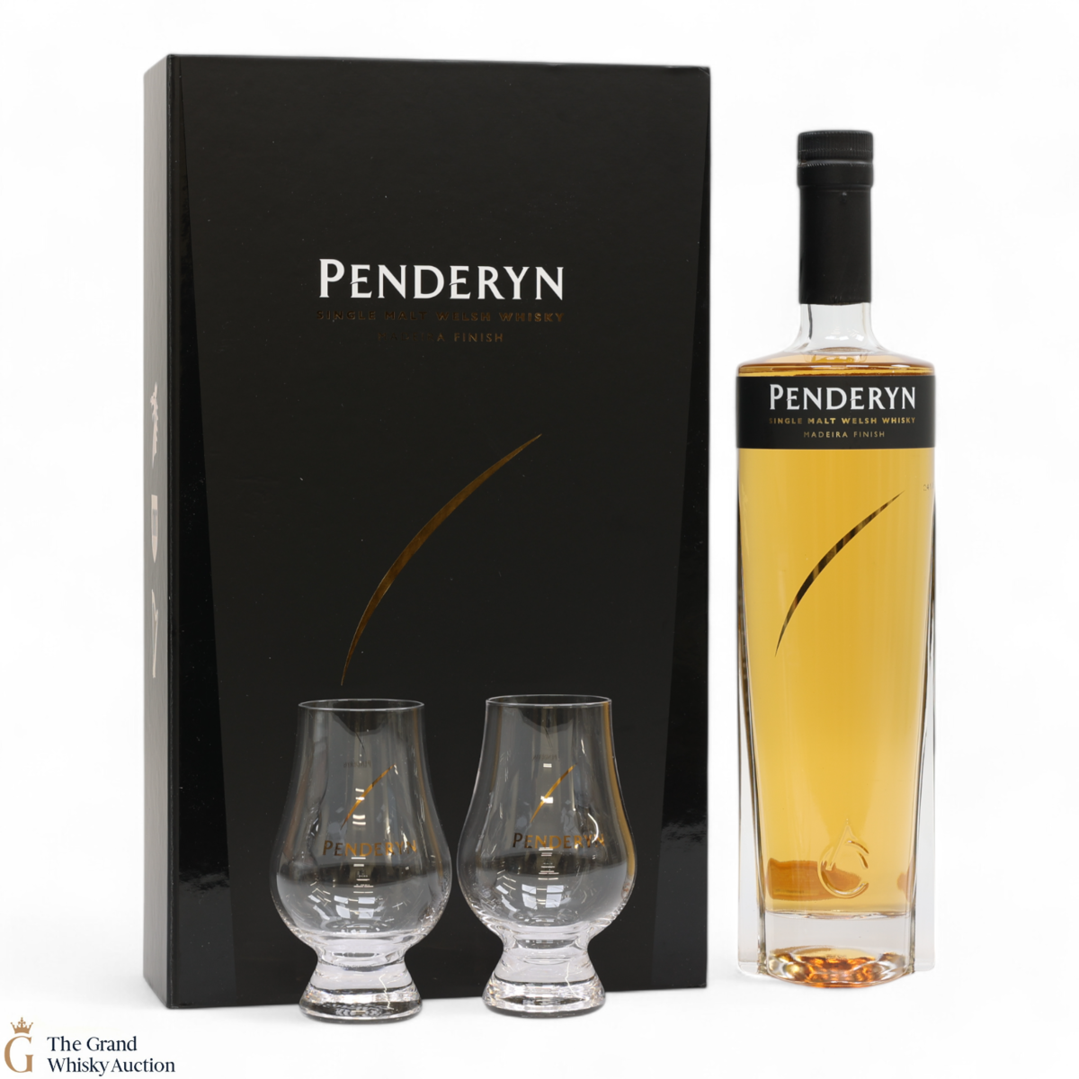 Penderyn - Aur Cymru - Madeira Finish​ & 2 Glasses