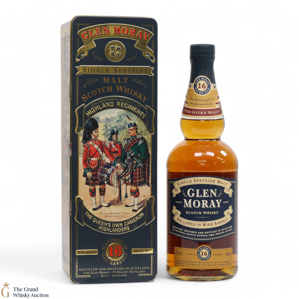 Glen Moray - 16 Year Old - Queens Own Cameron Regiment - Highland Regiments