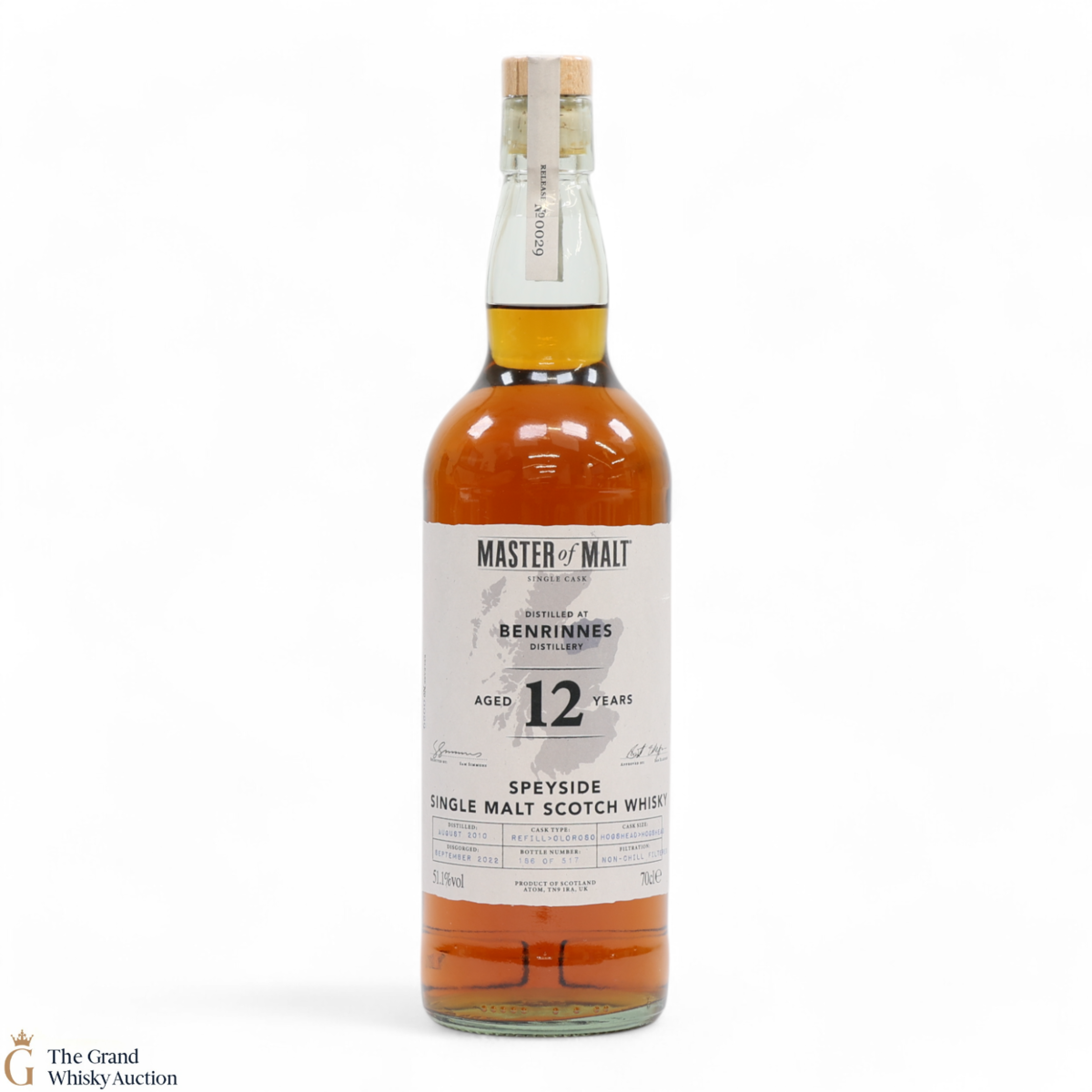 Benrinnes - 12 Year Old 2010 - Master of Malt #29