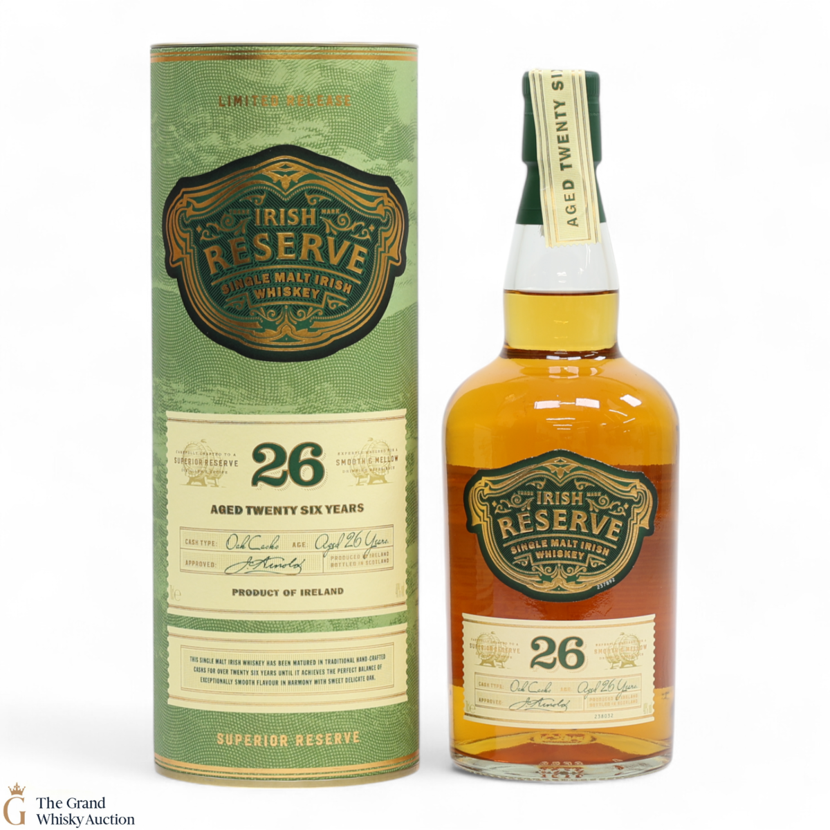 Irish Reserve - 26 Year Old Single Malt Irish Whiskey Limited Release