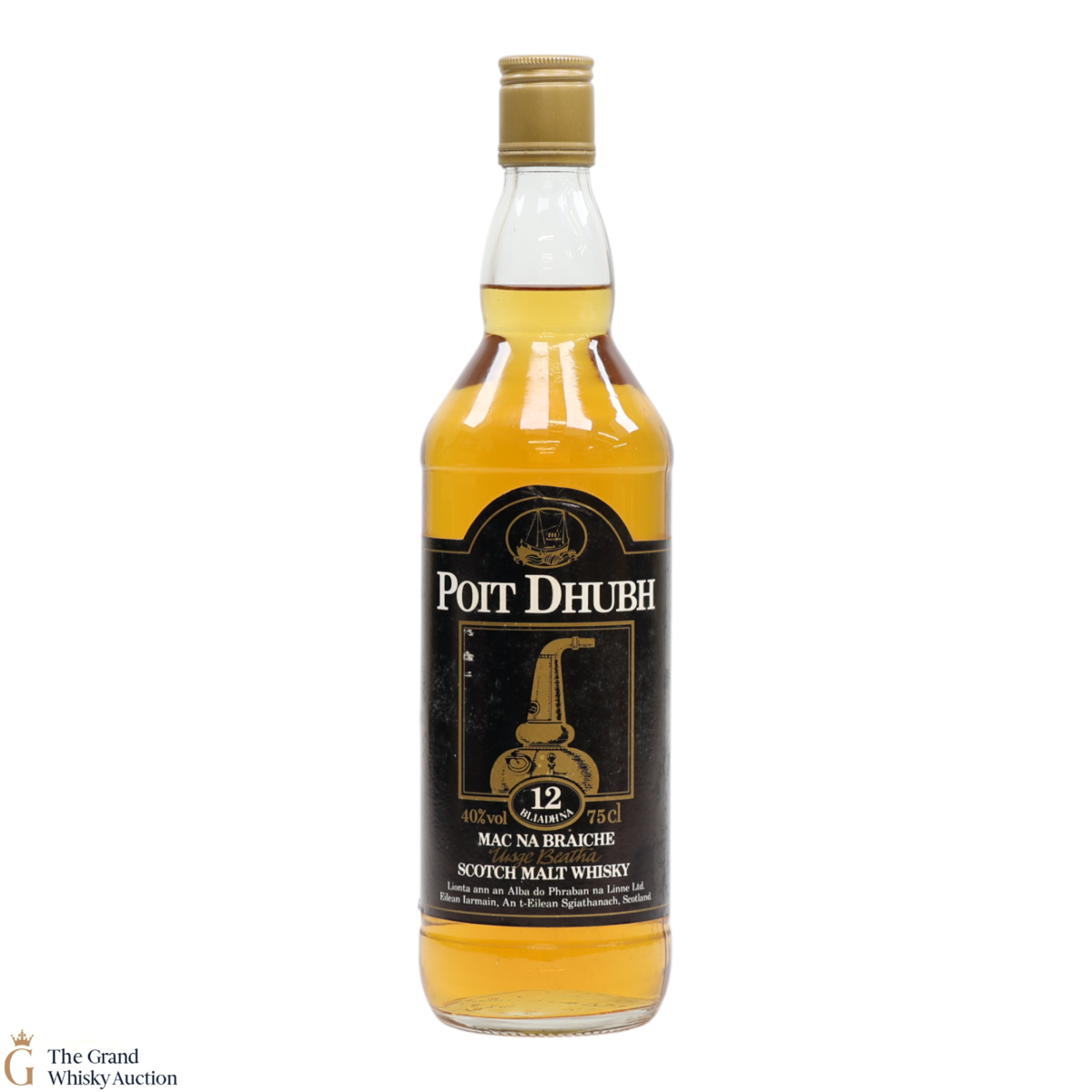 Poit Dhubh - 12 Year Old - Mac Na Braiche (1980) 75cl