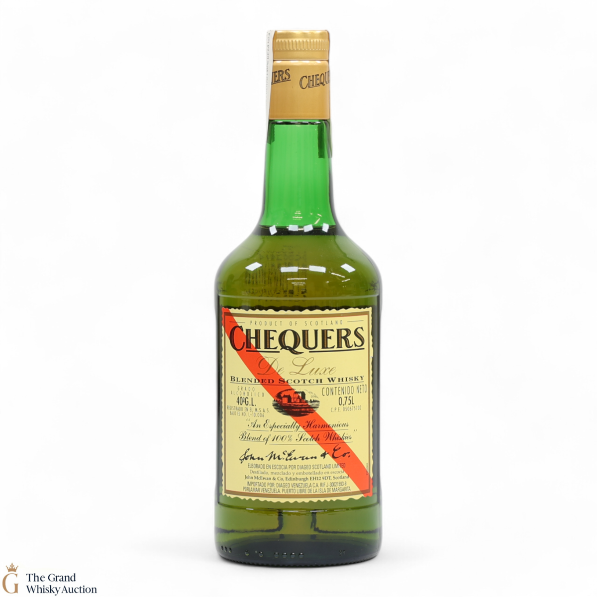 Chequers - De Luxe - Blended Whisky (75cl)