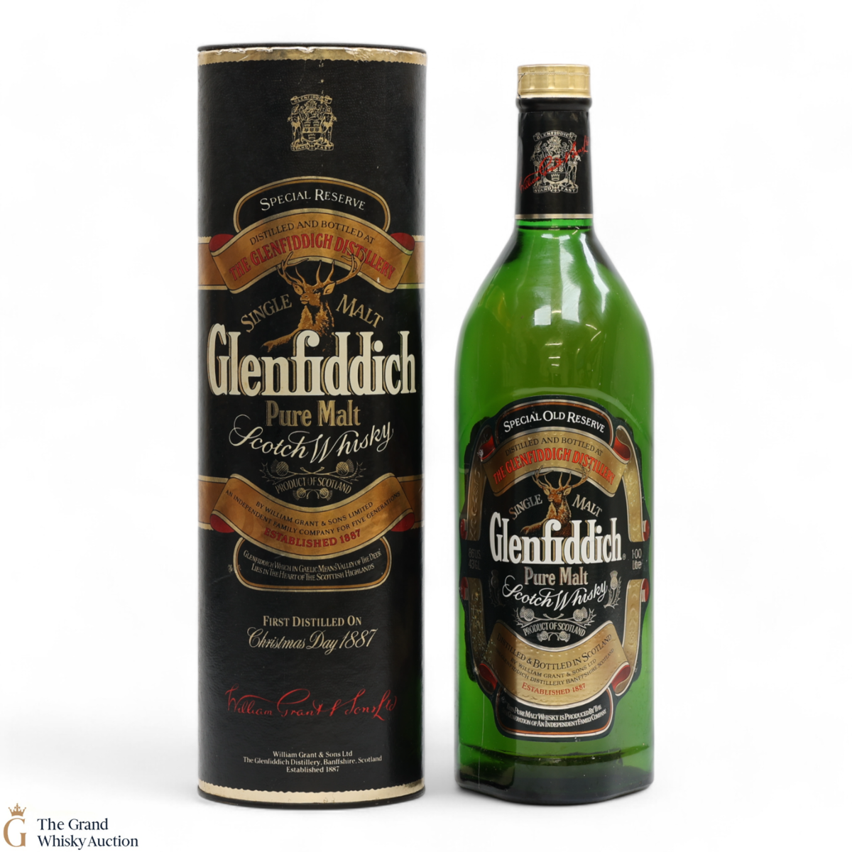 Glenfiddich - Pure Malt 1980s 1L