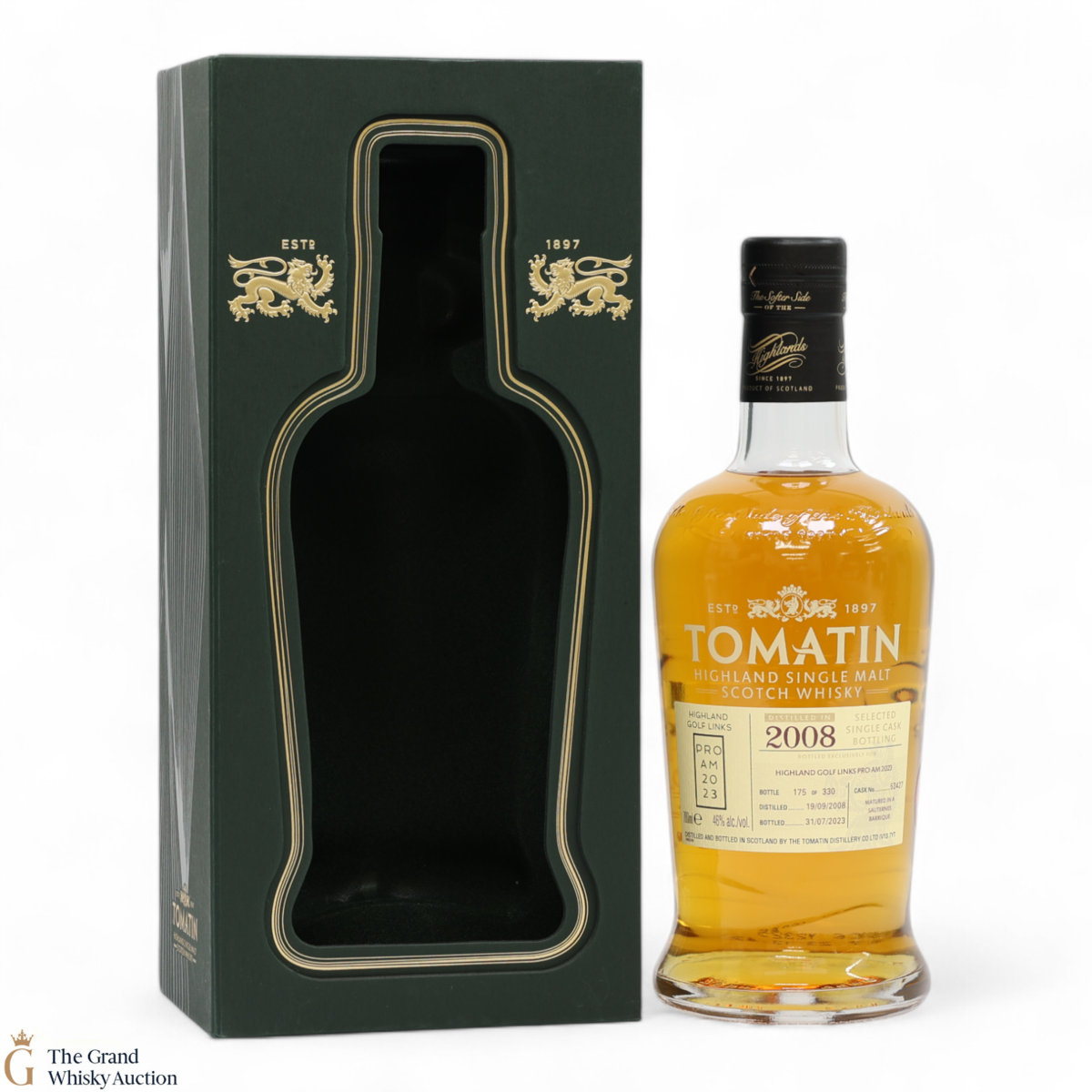 Tomatin - 2008 Single Cask #53427 - Highland Golf Links Pro AM 2023