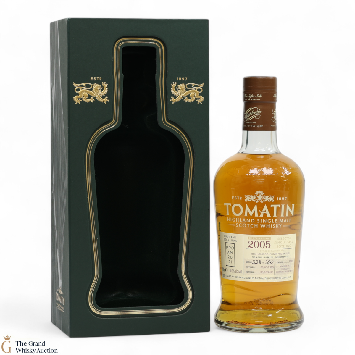 Tomatin - 2005 Single Cask #3268 - Highland Golf Links Pro AM 2021
